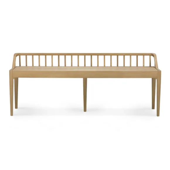 Ethnicraft Oak Spindle Bench