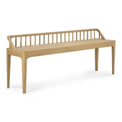 Ethnicraft Oak Spindle Bench