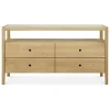 Ethnicraft Oak Spindle Dresser - 4 Drawers