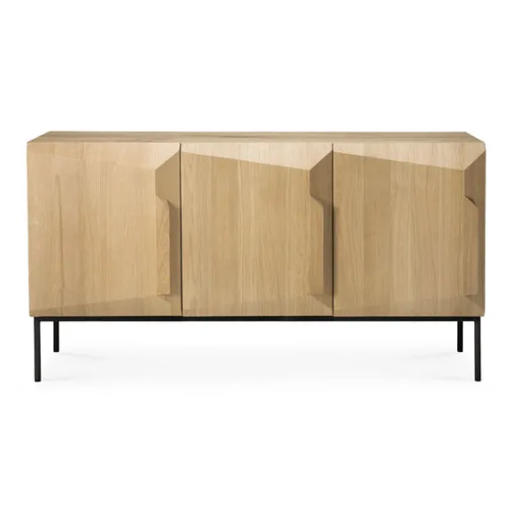 Ethnicraft Oak Stairs Sideboard - 3 Doors