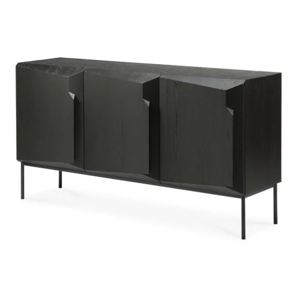 Ethnicraft Oak Stairs Sideboard - 3 Doors