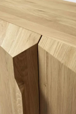 Ethnicraft Oak Stairs Sideboard - 3 Doors