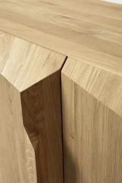 Ethnicraft Oak Stairs Sideboard - 4 Doors