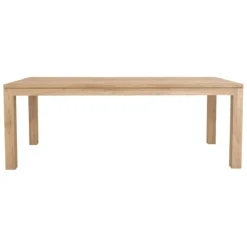 Ethnicraft Oak Straight Dining Table