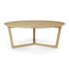 Ethnicraft Oak Tripod Coffee Table