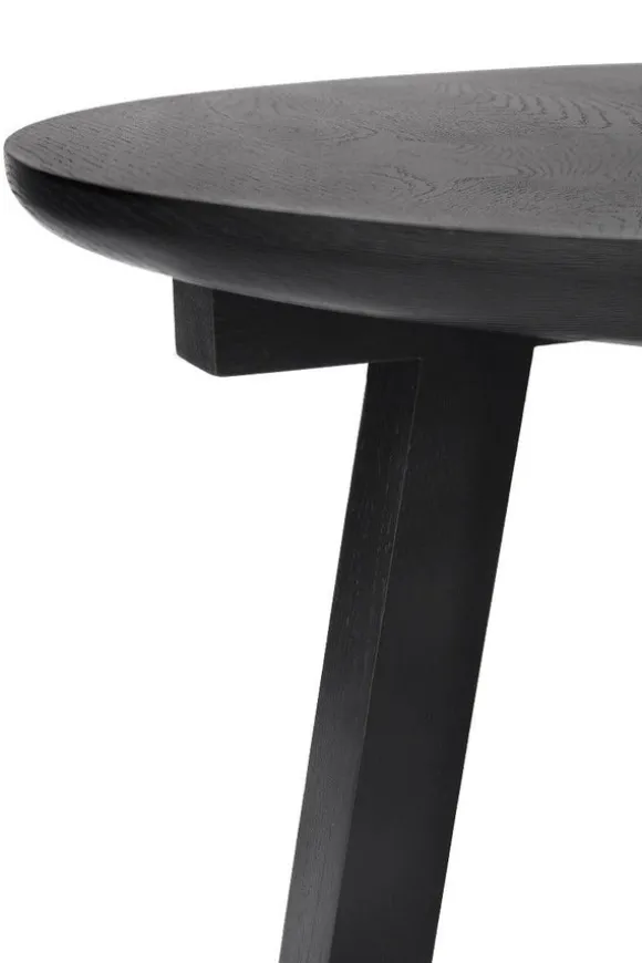 Ethnicraft Oak Tripod Side Table - Black