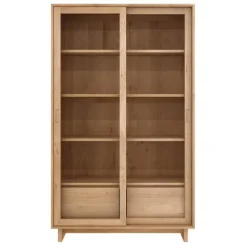 Ethnicraft Oak Wave Book Rack