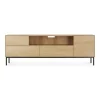 Ethnicraft Oak Whitebird TV Cupboard - 1 Doors/1 Flip-down Door/2 Drawers