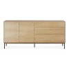 Ethnicraft Oak Whitebird Sideboard - 2 Doors/3 Drawers