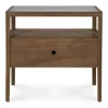 Ethnicraft Reclaimed Teak Spindle Bedside Table