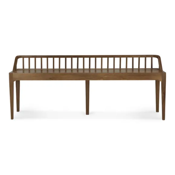 Ethnicraft Reclaimed Teak Spindle Bench
