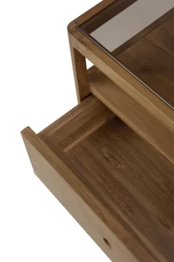 Ethnicraft Reclaimed Teak Spindle Bedside Table