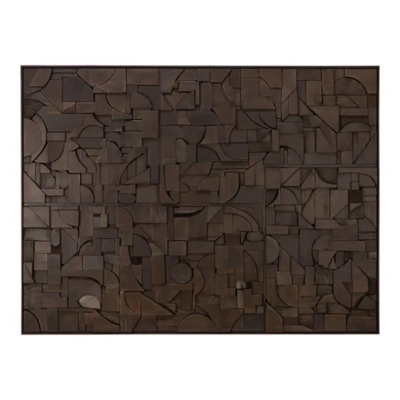 Ethnicraft Rectangular Bricks Wall Art