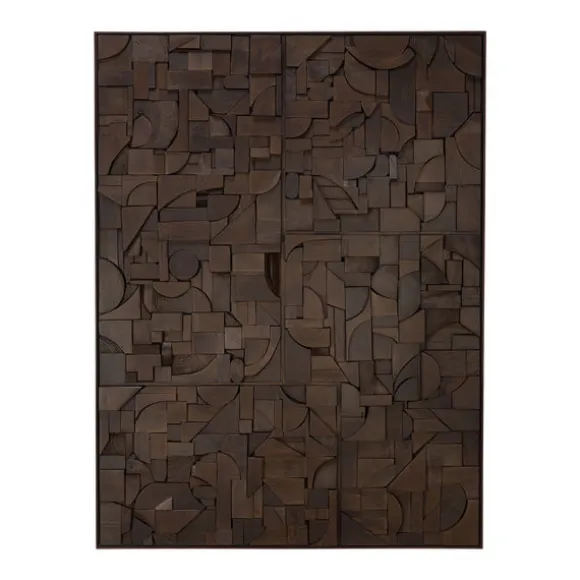 Ethnicraft Rectangular Bricks Wall Art