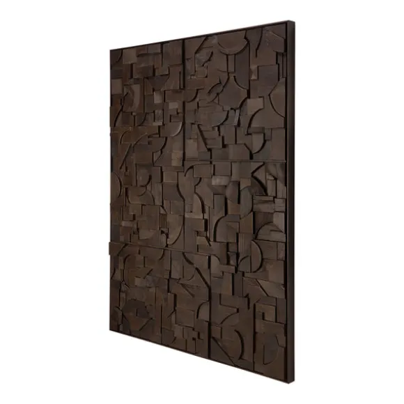Ethnicraft Rectangular Bricks Wall Art
