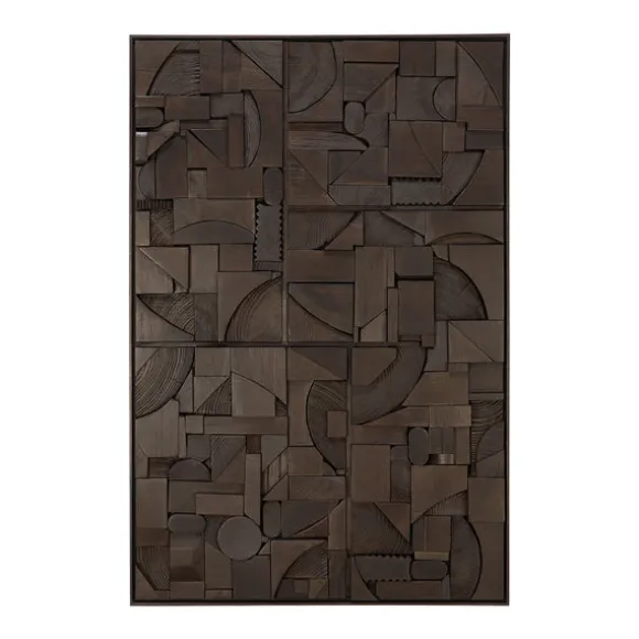 Ethnicraft Rectangular Bricks Wall Art