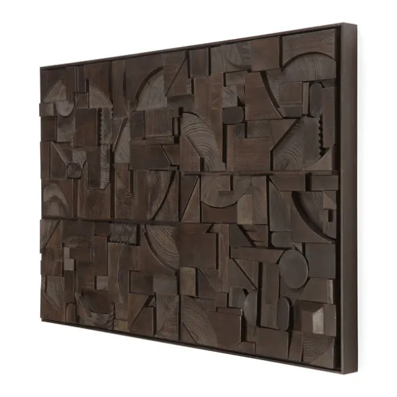 Ethnicraft Rectangular Bricks Wall Art