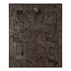 Ethnicraft Rectangular Bricks Wall Art