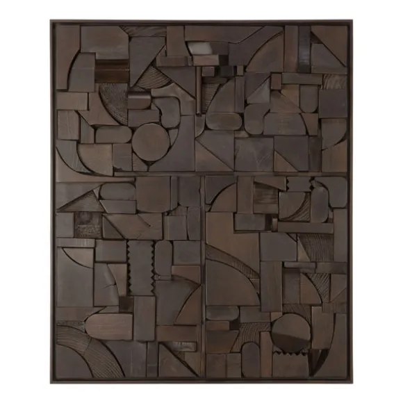 Ethnicraft Rectangular Bricks Wall Art