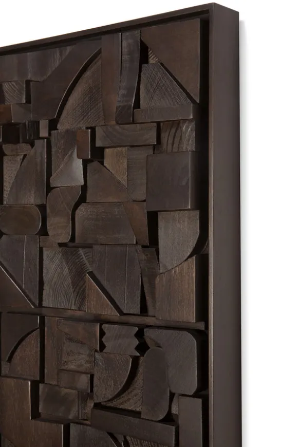 Ethnicraft Rectangular Bricks Wall Art