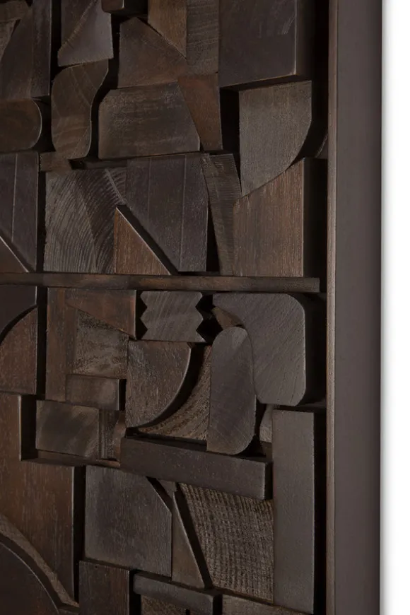 Ethnicraft Rectangular Bricks Wall Art