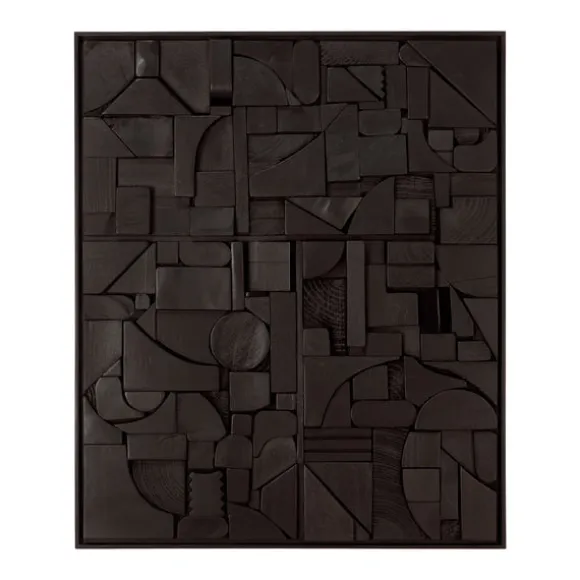 Ethnicraft Rectangular Bricks Wall Art