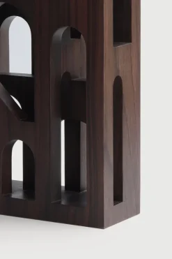 Ethnicraft Rosewood Arches Sculpture