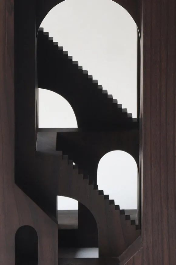 Ethnicraft Rosewood Fragment Sculpture