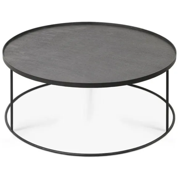 Ethnicraft Round Tray Coffee Table