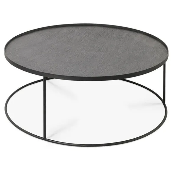 Ethnicraft Round Tray Coffee Table