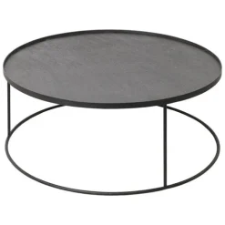Ethnicraft Round Tray Coffee Table