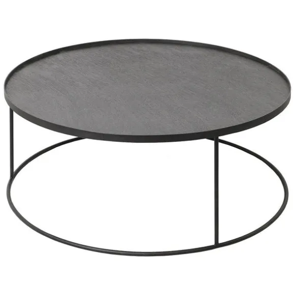 Ethnicraft Round Tray Coffee Table