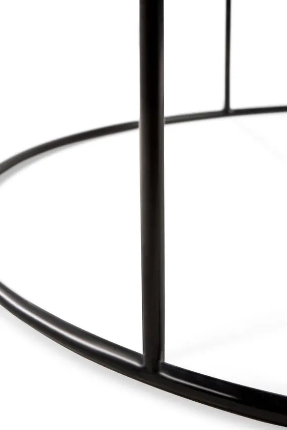 Ethnicraft Round Tray Coffee Table