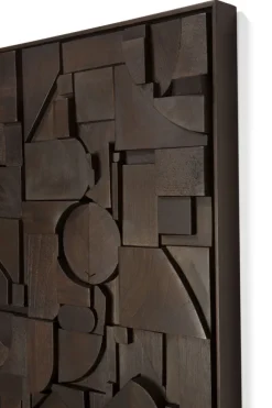 Ethnicraft Square Bricks Wall Art