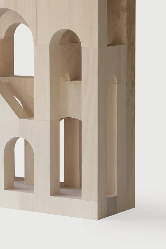 Ethnicraft Sycamore Arches Sculpture