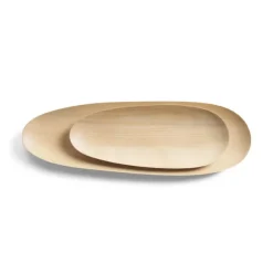 Ethnicraft Sycamore Thin Oval Boards - Set of 2