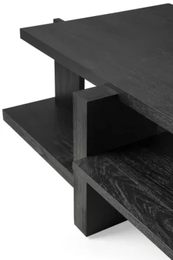 Ethnicraft Teak Abstract Coffee Table