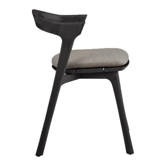 Ethnicraft Teak Bok Outdoor Dining Chair - Fabric