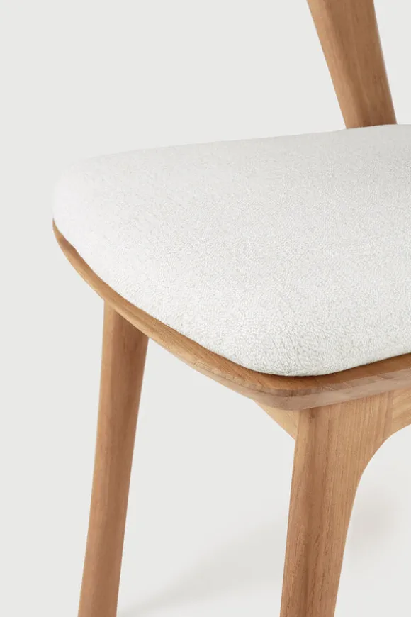 Ethnicraft Teak Bok Outdoor Dining Chair - Fabric