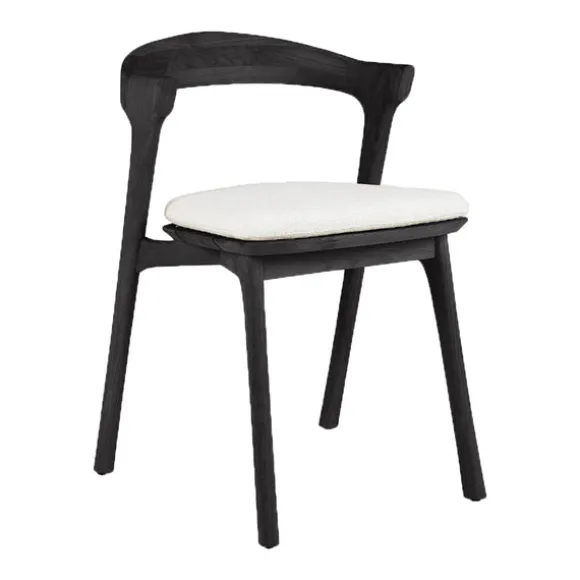 Ethnicraft Teak Bok Outdoor Dining Chair - Fabric