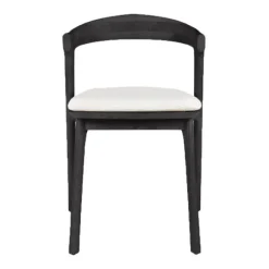Ethnicraft Teak Bok Outdoor Dining Chair - Fabric