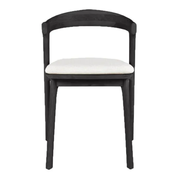 Ethnicraft Teak Bok Outdoor Dining Chair - Fabric