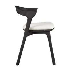 Ethnicraft Teak Bok Outdoor Dining Chair - Fabric
