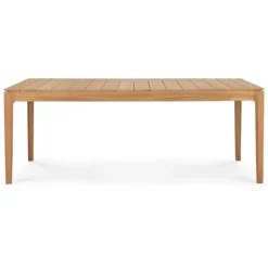 Ethnicraft Teak Bok Rectangular Outdoor Dining Table