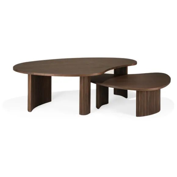Ethnicraft Teak Boomerang Coffee Table