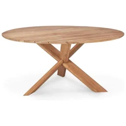 Ethnicraft Teak Circle Outdoor Dining Table