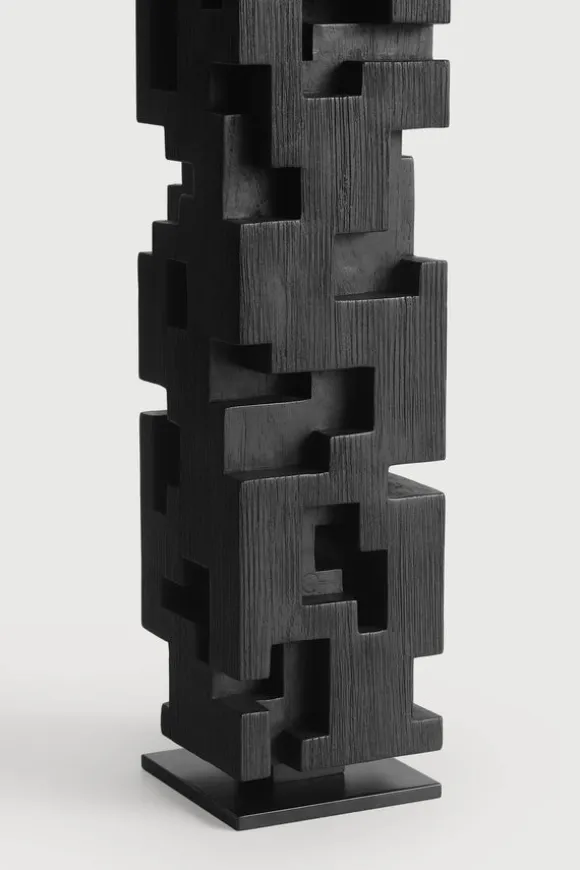 Ethnicraft Teak Colonne Sculpture