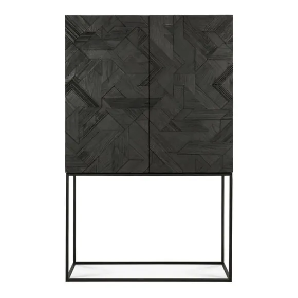 Ethnicraft Teak Graphic Cupboard - 2 Doors