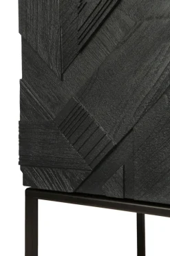 Ethnicraft Teak Graphic Cupboard - 2 Doors