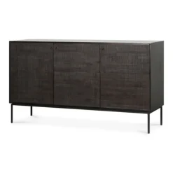 Ethnicraft Teak Grooves Sideboard - 3 Doors